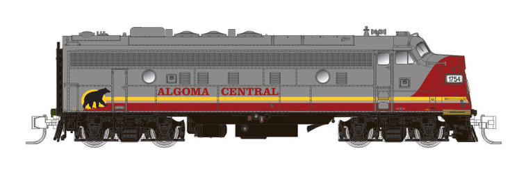 Rapido Trains - N FP9A Algoma Central 1750 w/sd - 530515