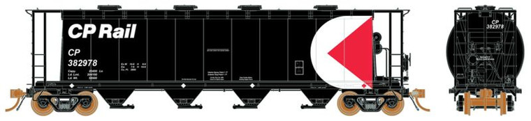 Rapido Trains - Ho 3800cf Cyl Hop Cp Late 6pk - 127008