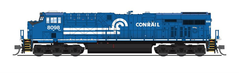 Broadway Limited - N GE ES44AC NS 8098 W/sd - 7299