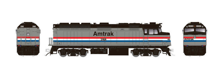 Rapido Trains - HO F40PH Ph2 Amtrak 317 w/sd - 83606