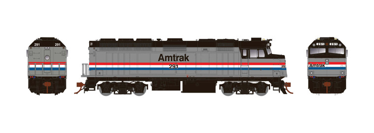 Rapido Trains - HO F40PH Ph2 Amtrak 291 w/sd - 83607