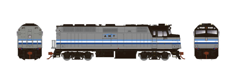Rapido Trains - HO F40PH Ph2 AMT(Mntrl)310 w/s - 83618