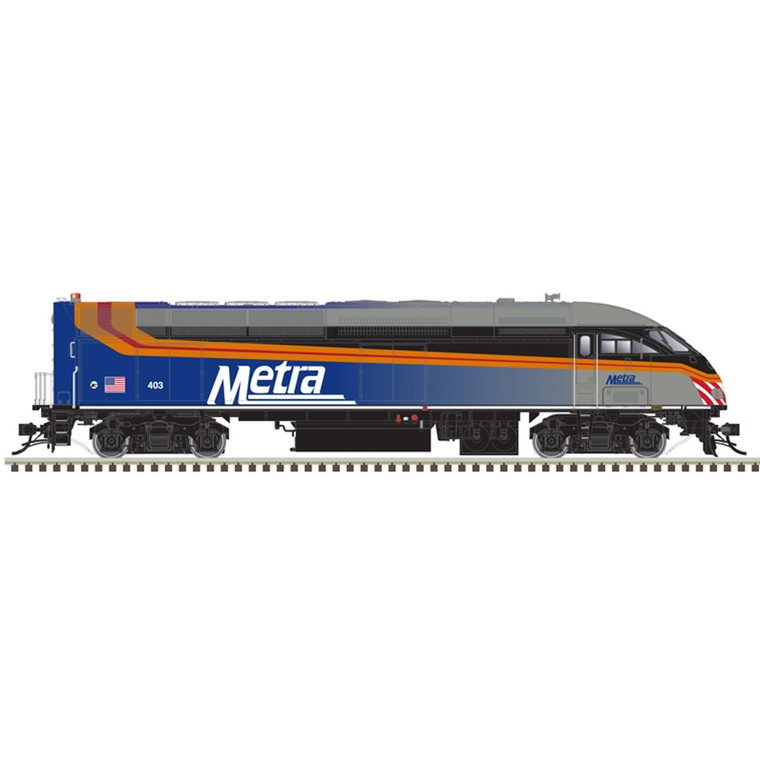 Atlas Model Railroad Co. - Ho MP-36 Diesel Metra 403 W/sd - 10004157