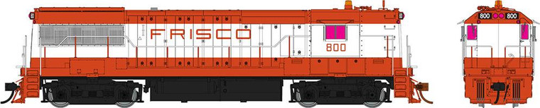 Rapido Trains - Ho U25B St Louis-San Francisco 802 W/sd - 35526