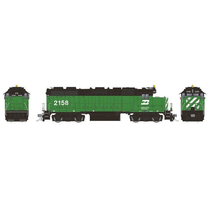 Rapido Trains - Ho GP38 BN 2158 W/sd - 38529