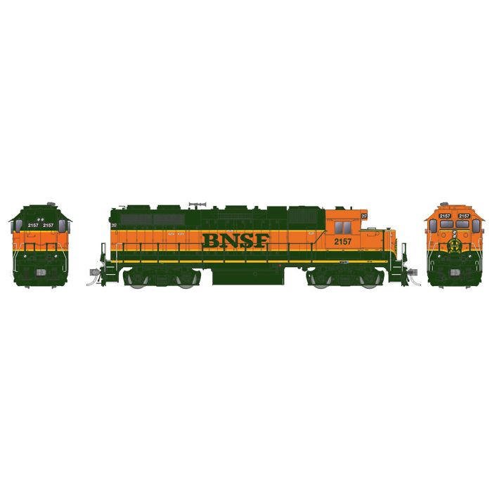 Rapido Trains - Ho GP38 BNSF 2162 W/sd - 38534
