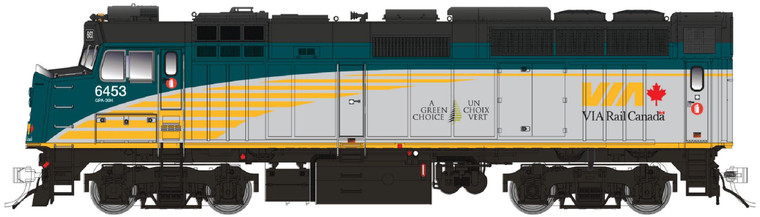 Rapido Trains - Ho Via Reblt F40Ph 6431 W/sd - 82504