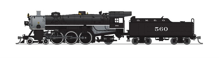 Broadway Limited - N USRA Light Pacific 4-6-2 GM&O 560 - 6244