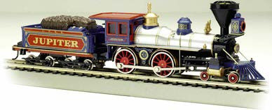 Bachmann - Ho 4-4-0 American Cen Pac Jupiter w/soun - 52702