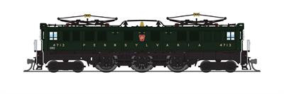 Broadway Limited - N PRR P5a Boxcab 4713 W/sd Freight - 3955