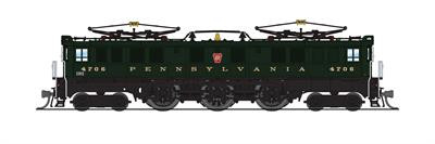 Broadway Limited - N PRR P5a Boxcab 4706 W/sd Freight - 3957