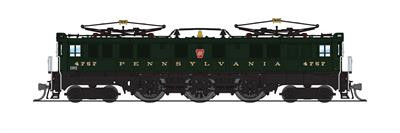 Broadway Limited - N PRR P5a Boxcab 4757 W/sd Freight - 3958
