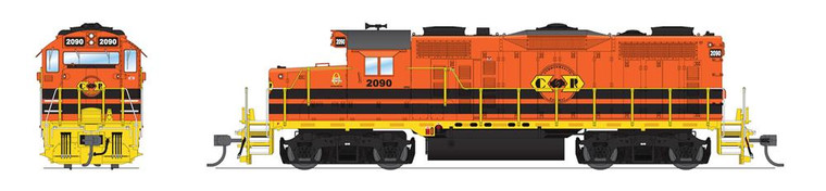 Broadway Limited - Ho EMD GP20 CWRY 2091 W/sd - 7457