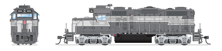 Broadway Limited - Ho EMD GP20 TPW 2003 W/sd - 7460