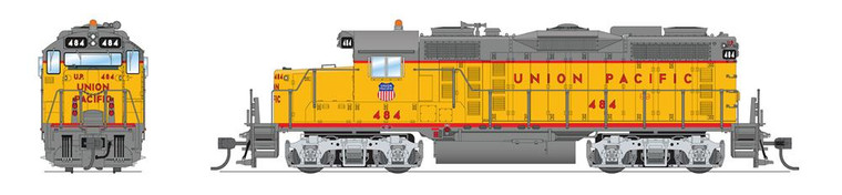 Broadway Limited - Ho EMD GP20 UP 487 W/sd - 7467