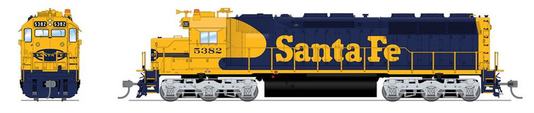 Broadway Limited - Ho Emd Sd45 Atsf 5398 W/sd - 4283