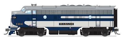 Broadway Limited - Ho EMD F7 A/B WAB 1104/1104B W/sd - 6681