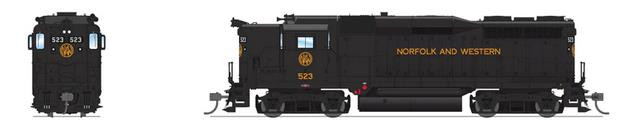 Broadway Limited - Ho EMD GP30 N&W 523 As-Delivered W/sd - 7572