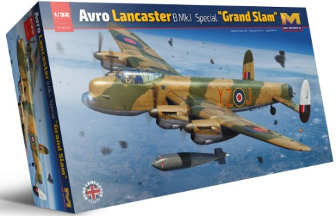 Hong Kong Model - Avro Lancaster B MkI w/Grand Slam 1:32 - 1E+38
