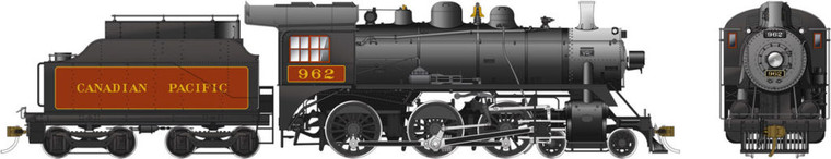 Rapido Trains - HO CPR D10 CP Passngr#962 w/sd - 602510