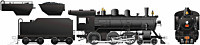 Rapido Trains - HO CNR H-6-d/g Wd Cab #1328sd - 603517