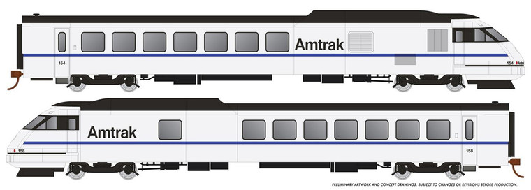 Rapido Trains - Ho X2000 AMT Demo W/sd - 25506