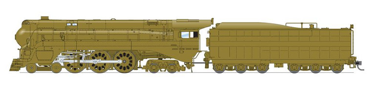 Broadway Limited - Ho ATSF Blue Goose Unlettered Painted Br - 7356