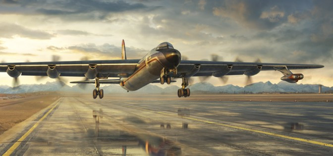 Roden Model Aircrafts - Convair NB-36H Peacemaker Bomber 1:144 - 348