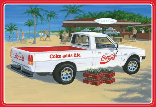 AMT-ERTL Models - 82 Dodge Ram D-50 Pickup Coke 1:25 - 1306