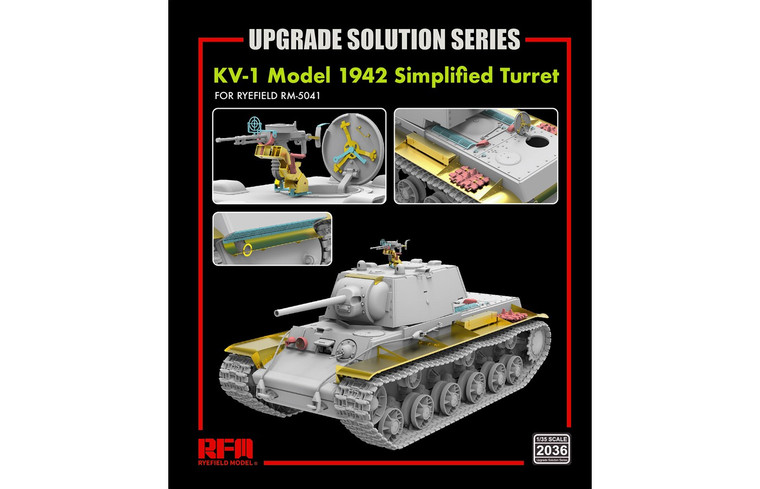 Ryefield Models - Upgrade Set for KV-1 Tank 1:35 - 2036