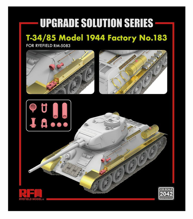 Ryefield Models - Upgrade Set T-34/85 Model 1944 1:35 - 2042