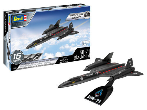 Revell Monogram Germany - Lockheed SR-71 Blackbird Easy Clic 1:110 - 3652