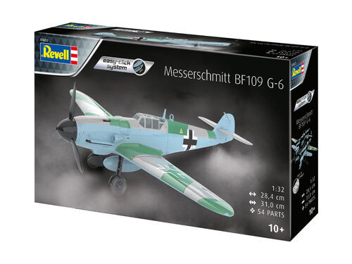 Revell Monogram Germany - Messerschmitt Bf109g-6 Easy Click 1:48 - 3653
