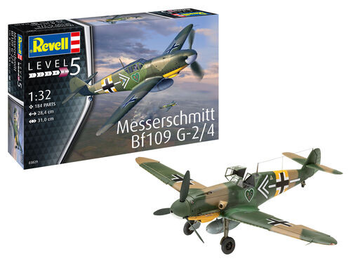 Revell Monogram Germany - Messerschmitt Bf109G-2/4 1:32 - 3829