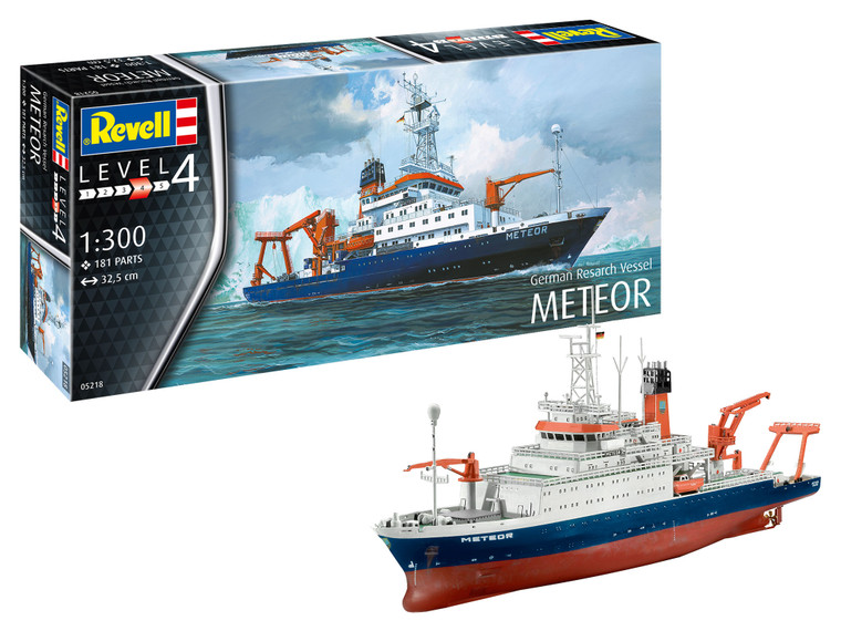 Revell Monogram Germany - German Research Vessel Meteor 1:300 - 5218