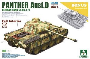 Takom Models - Panther Ausf.D German Tnk 1:35 - 2103
