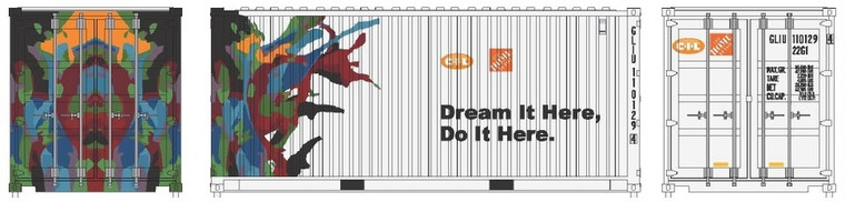 Jacksonville Terminal - 20' Std Height Corr Side Home Depot 1pc - 205431 Jacksonville Terminal - 20' Std Height Corr Side Home Depot 1pc - 205431