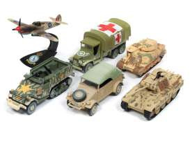 Johnny Lightning - Greatest Generation R-2B 6p Military - ML002B