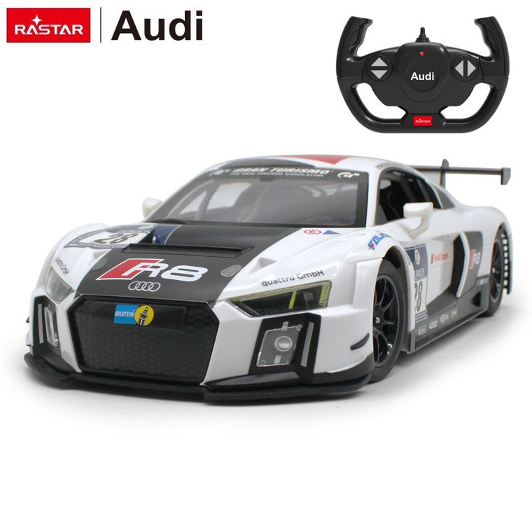 Rastar Exotic Dream Cars RC - Audi R8 LMS Performance r/c 1:14 White - 75300W