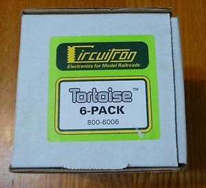 Circuitron - Tortoise Switch Machine 6pk - 6006