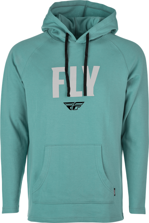 Fly Racing - Fly Weekender Pullover Hoodie Sea Green/grey Sm - 354-0011S
