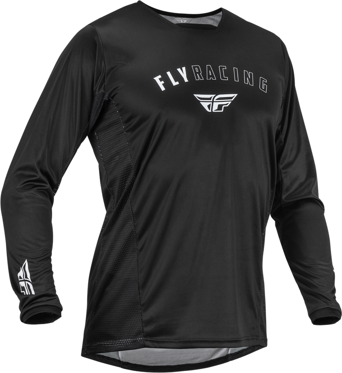 Fly Racing - Patrol Jersey Black/white 4x - 376-6504X