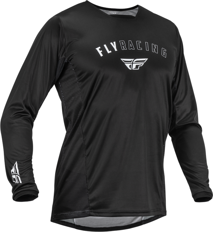 Fly Racing - Patrol Jersey Black/white Lg - 376-650L