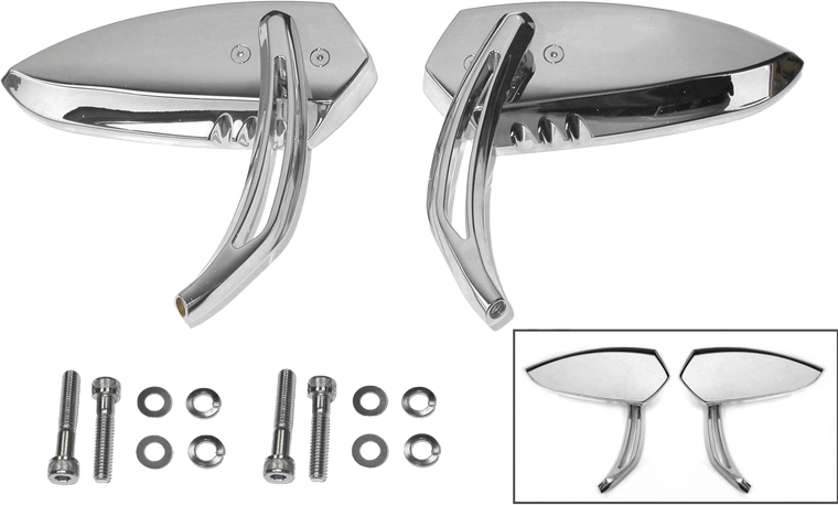 Harddrive - Strike Mirror Chrome Pr - 272001