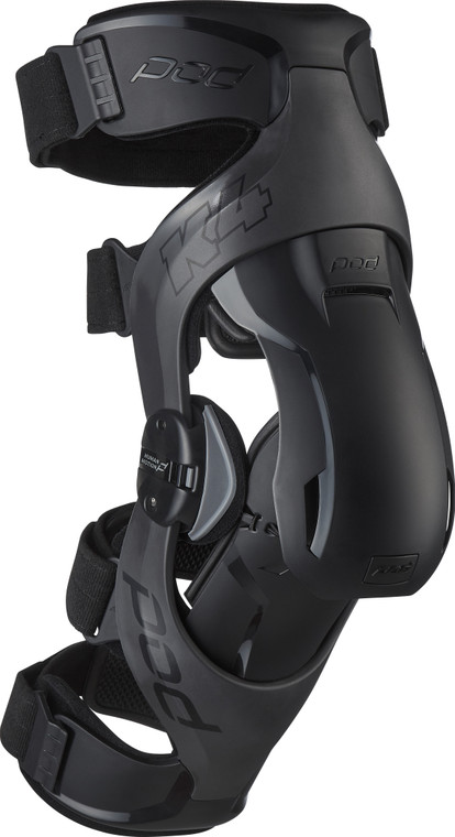 Pod - K4 V2.0 Knee Brace (rt) Graphite/black Xs/sm - K4019-459-XS/SM