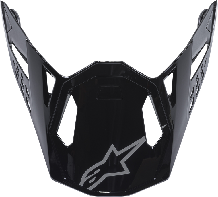 Alpinestars - S-m10 Solid Visor Glossy Black - 8981019-1180-OS