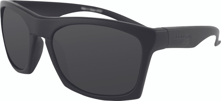 Bobster - Capone Sunglass Matte Black W/anti-fog Smoked Lens - ECAP001