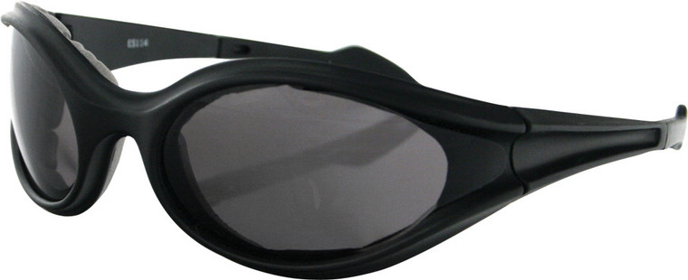 Bobster - Foamerz Sunglasses Black W/smoke Lens - ES114