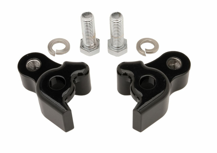 Burly Brand - Rear Lowering Blocks Blk Flt 97-01 - B28-279