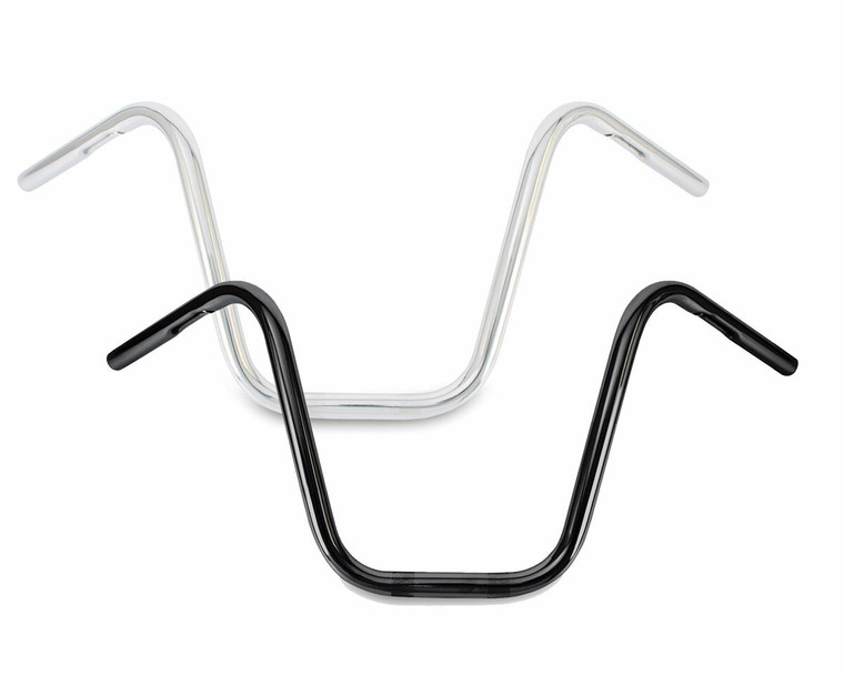 Burly Brand - Narrow 12" Apehangers 1" Chrome - B28-349